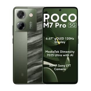 POCO M7 Pro 5G (Olive Twilight, 256 GB)