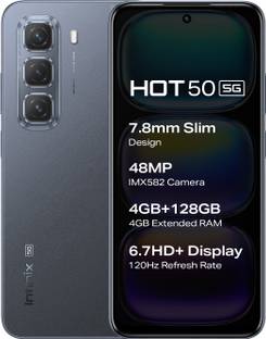 Infinix Hot 50 5G (Sleek Black, 128 GB)