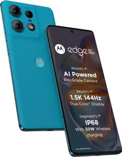 Motorola Edge 50 Pro 5G with 125W Charger (Caneel Bay, 256 GB)