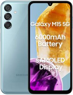 Samsung galaxy M15 5G (Celestrial Blue, 128 GB) (8 GB RAM)