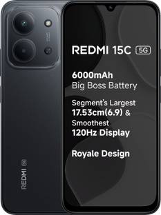 REDMI 15C 5G (Midnight Black, 128 GB)
