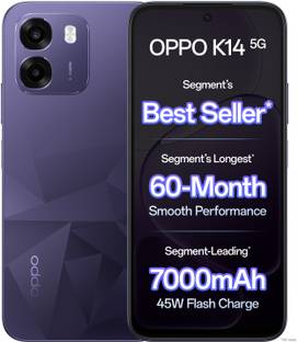 OPPO K14 5G (Prism Violet, 256 GB)