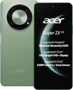 Acer Super ZX 5G (Cosmic Green,, 128 GB)