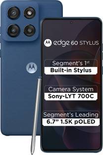 MOTOROLA Edge 60 Stylus (PANTONE Gibraltar Sea, 256 GB)