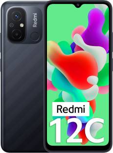 REDMI 12C (Matte Black, 128 GB)