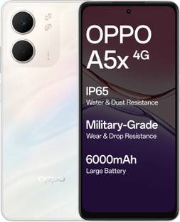 OPPO A5x (Laser White, 128 GB)