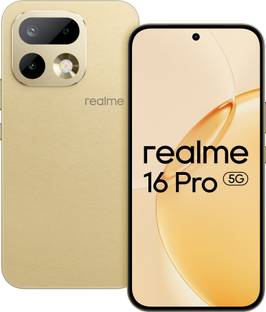 realme 16 Pro 5G Charger in the Box (Master Gold, 256 GB)
