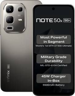Infinix Note 50x 5G+ (Titanium Grey, 128 GB)