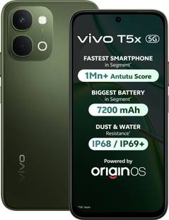 vivo T5x 5G (Cosmic Green, 128 GB)