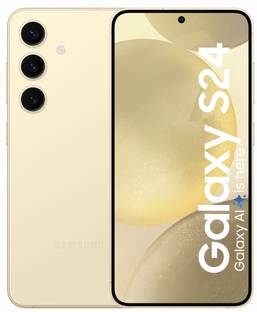 SAMSUNG Galaxy S24 5G (Amber Yellow, 256 GB)