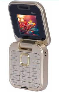 MTOUCH New Rock X Flip Dual Sim Keypad Mobile with 1.8"Display Flip/Fold Call & SMS