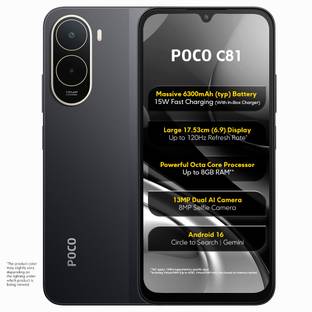 POCO C81 (Elite Black, 64 GB)