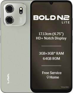 LAVA Bold N2 Lite (Kolar Gold, 64 GB)