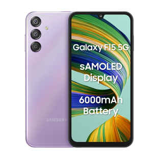 Samsung Galaxy F15 5G (Groovy Violet, 128 GB)