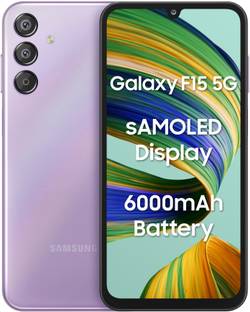 SAMSUNG Galaxy F15 5G (Groovy Violet, 128 GB)