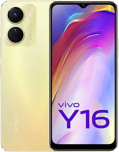 vivo Y16 (Drizzling Gold, 128 GB)