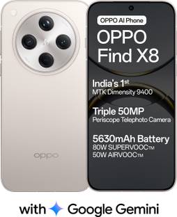 OPPO Find X8 5G (Star Grey, 256 GB)