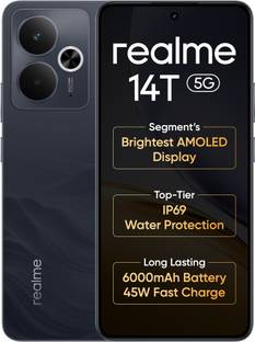 realme 14T 5G (Obsidian Black, 256 GB)