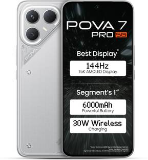 Tecno Pova 7 Pro 5G (Dynamic Grey, 128 GB)