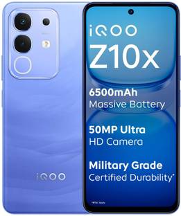 IQOO Z10X 5G (Ultramarine, 128 GB)