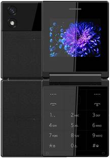 itel Flip 1 Keypad Mobile with Type C Charging| Leather Back | 1200 mAh Battery