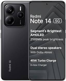 REDMI Note 14 5G (Titan Black, 256 GB)