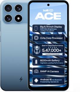 boltt ACE 5G (Sky Blue, 128 GB)