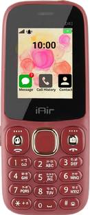 IAIR D40 Dual Sim Keypad Phone | 1200 mAH Battery & Big 2 Inch Display