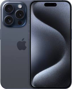 Apple iPhone 15 Pro (Blue Titanium, 1 TB)
