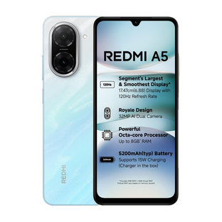 REDMI A5 (Pondicherry Blue, 128 GB)