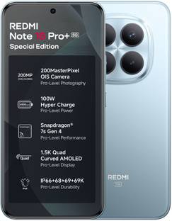 REDMI Note 15 Pro+ 5G Special Edition Mirage Blue 16GB RAM 512GB ROM (Mirage Blue, 512 GB)