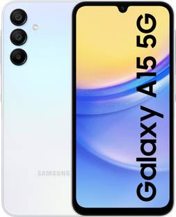 SAMSUNG Galaxy A15 5G (Light Blue, 128 GB)