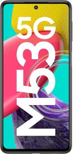 Currently unavailable Add to Compare SAMSUNG Galaxy M53 5G (Emerald Brown, 128 GB) 3.8188 Ratings & 17 Reviews 6 GB RAM | 128 GB ROM 17.02 cm (6.7 inch) Display 108MP Rear Camera 5000 mAh Battery 12 Months Warranty ₹23,488 ₹30,999 24% off Free delivery No Cost EMI from ₹3,915/month Bank Offer