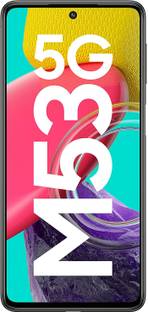 Currently unavailable Add to Compare SAMSUNG Galaxy M53 5G (Emerald Brown, 128 GB) 3.8188 Ratings & 17 Reviews 6 GB RAM | 128 GB ROM 17.02 cm (6.7 inch) Display 108MP Rear Camera 5000 mAh Battery 12 Months Warranty ₹23,488 ₹30,999 24% off Free delivery No Cost EMI from ₹3,915/month Bank Offer