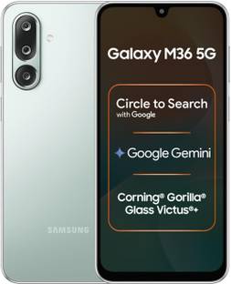 Samsung M36 5G (Serene Green / Light Green, 128 GB)