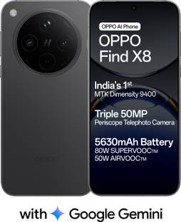 OPPO Find X8 5G (Space Black, 256 GB)