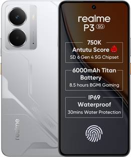 realme P3 5G (Space Silver, 256 GB)