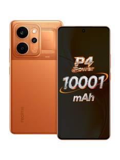 realme P4 Power 5G Charger in the Box (TransOrange, 128 GB)