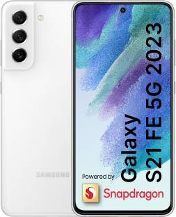 Samsung Galaxy S21 FE 5G with Snapdragon 888 (White, 256 GB)