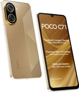 POCO C71 (Desert Gold, 64 GB)