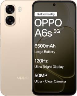 OPPO A6s 5G (Aurora Gold, 128 GB)