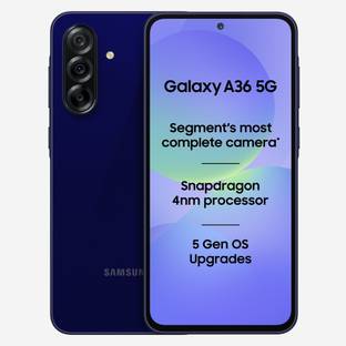 Samsung A36 5G (Dark Blue, 256 GB)