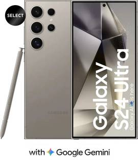 Samsung Galaxy S24 Ultra 5G (Titanium Gray, 512 GB)