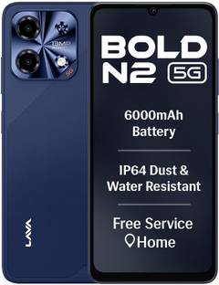 LAVA Bold N2 5G (Billionaire Blue, 64 GB)