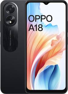 OPPO A18 (Glowing Black, 64 GB)