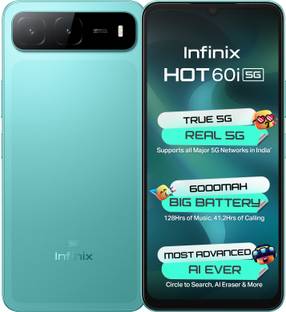 Infinix HOT 60i 5G (Monsoon Green, 128 GB)