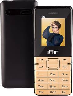 IAIR D12New Dual Sim Keypad Phone | 1800 mAH Battery & Big 1.7 Inch Display