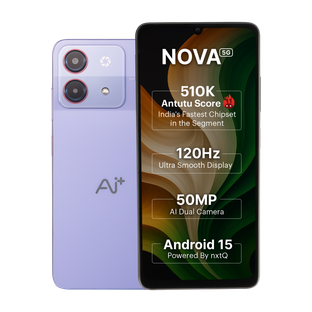 Ai+ Nova 5G (Purple, 128 GB)