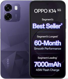 OPPO K14 5G (Prism Violet, 256 GB)