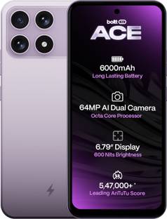 BOLTT ACE 5G (Lavender Bloom, 128 GB)